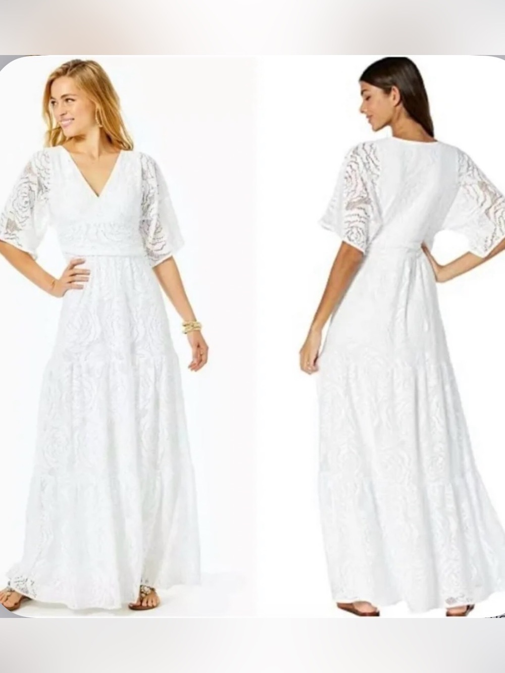 Lilly Pulitzer Parigi Lace Maxi Dress